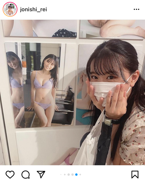 NMB48 上西怜、「腹筋が美しい」極上グラビアオフショット！
