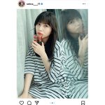 AKB48 福岡聖菜、セルフプロデュースの生写真オフショット公開「聖ちゃん可愛過ぎ」「日常感が好き！」の声も