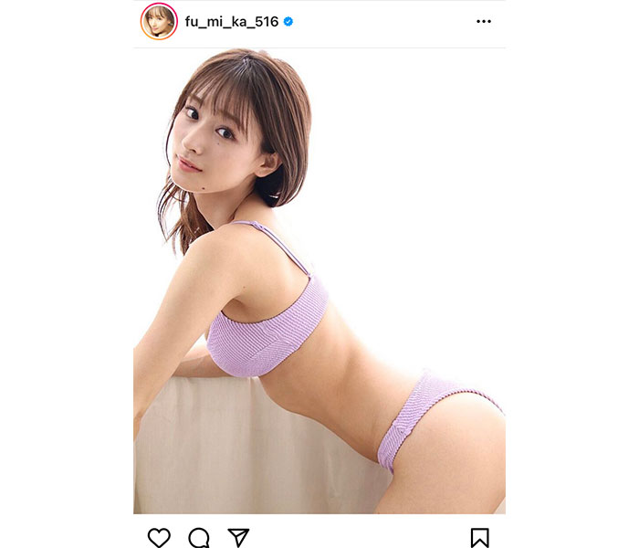 フミカ、健康美に見惚れるビキニオフショット