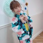 竹内星菜が振り向き浴衣美人ショット公開「惚れ惚れしてしまいます」