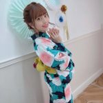 竹内星菜が振り向き浴衣美人ショット公開「惚れ惚れしてしまいます」