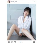 未梨一花、色気全開の濡れシャツグラビア！