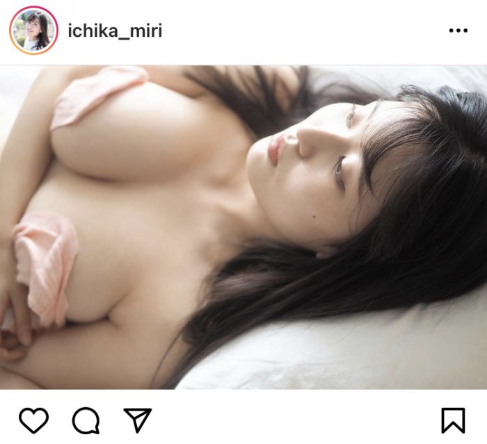 未梨一花、期待感高まる美乳ショットで最新イメージ作品を告知