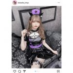 片岡未優、ミニスカ猫耳ナースのコスプレに反響続々！「可愛すぎです」「診断して下さい」