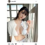 伊織いお、圧巻のJカップ横乳がスゴすぎる
