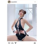 衣世、チャイナドレス風水着で健康美ボディ披露