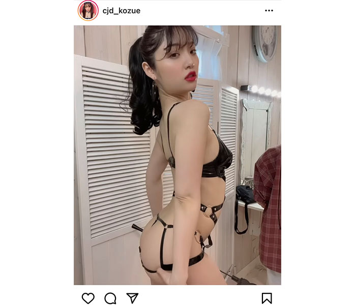 サイバージャパンダンサーズ・KOZUE、ドSな女王様動画でファンを悩殺