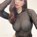 森咲智美、編模様がセクシーすぎる水着バックショット！