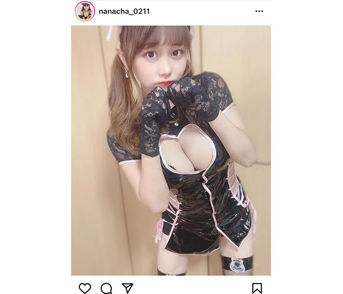 “なな茶”こと千葉奈々希、永久保存版のセクシー猫コスプレに悩殺！