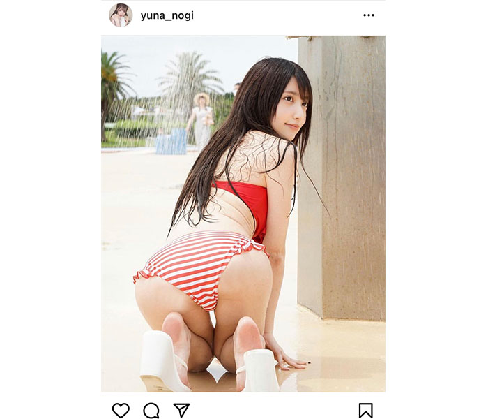 乃木結夢、美麗な素肌を惹き立てるビキニショット！