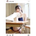 乃木結夢、透明感がスゴいスクール水着姿にうっとり