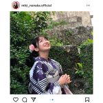 モー娘。野中美希、浴衣姿の寝顔が可愛いと話題！