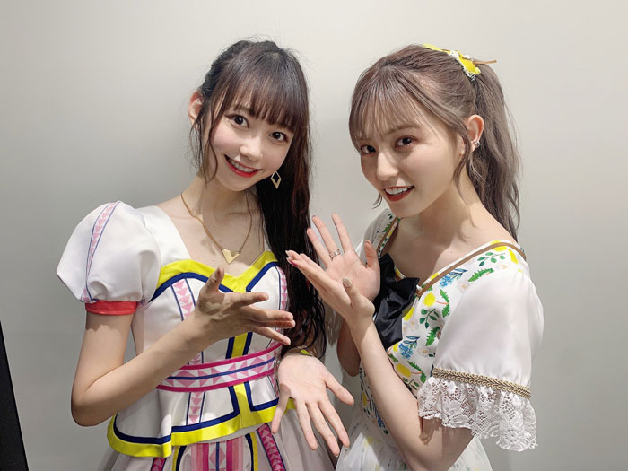 AKB48 大盛真歩、憧れのニジマス 吉井美優と2ショット「可愛いが渋滞してる」と話題に