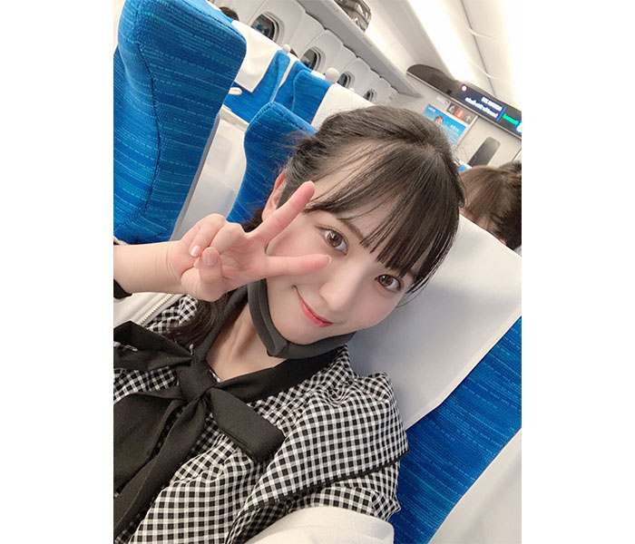 【念願叶う】SKE48 末永桜花、憧れのN700Sについに初乗車！「嬉しすぎて！！！びっくりした！！」