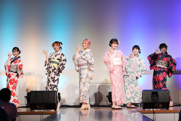 古畑奈和、江籠裕奈らSKE48メンバーが浴衣姿でランウェイを彩る！