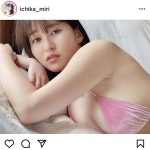 未梨一花、高圧バストが迫り来る添い寝風ショット公開