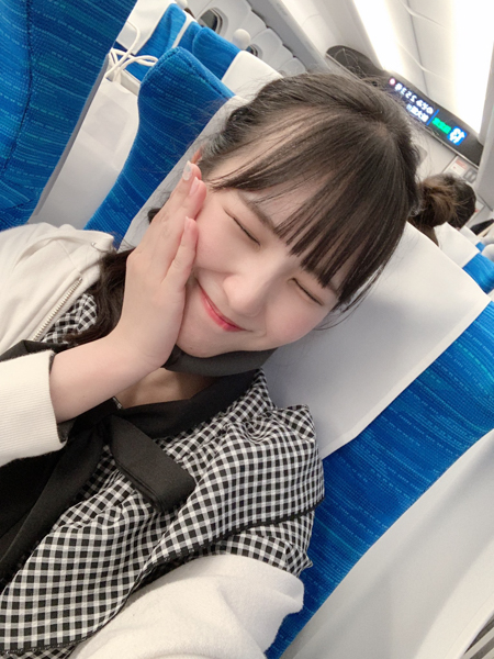 【念願叶う】SKE48 末永桜花、憧れのN700Sについに初乗車！「嬉しすぎて！！！びっくりした！！」