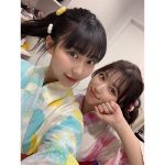 HKT48 田中美久、矢吹奈子との浴衣2ショットに歓喜の声！「なこみく最高」