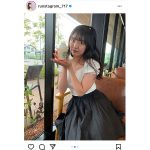 豊田ルナがスタバ“地元フラペチーノ”を堪能