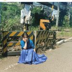 乃木坂46 与田祐希、爽やかブルーの衣装オフショットを披露