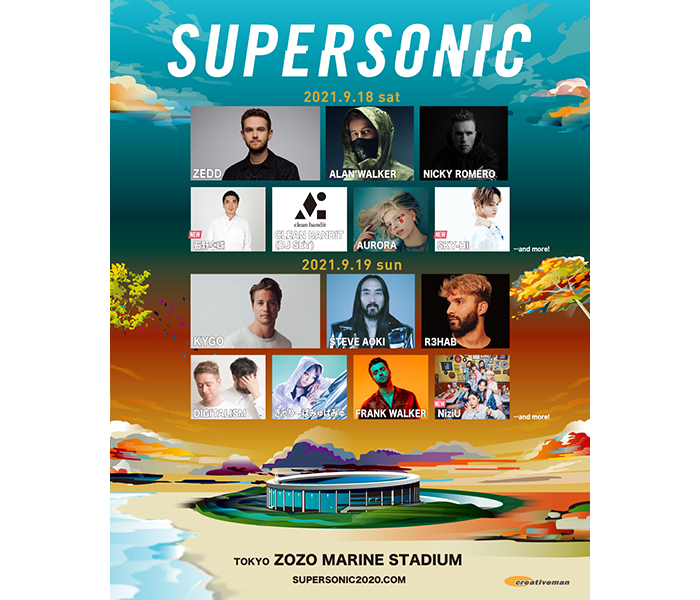 NiziU、『SUPERSONIC 2021』に出演決定！