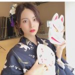 ラストアイドル 池松愛理、今年初の浴衣姿に「かわいすぎて直視できない」