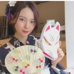ラストアイドル 池松愛理、今年初の浴衣姿に「かわいすぎて直視できない」