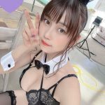 伊織いお、刺激が強い黒うさぎコスプレに反響ぞくぞく