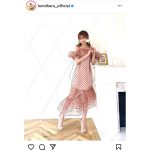 AKB48 込山榛香、シースルーのワンピースコーデが「可愛い!」と絶賛「しばらく見とれてました」