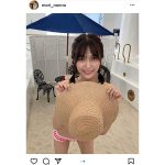 森のんの、気になる麦わら帽子の向こう側にドキドキ