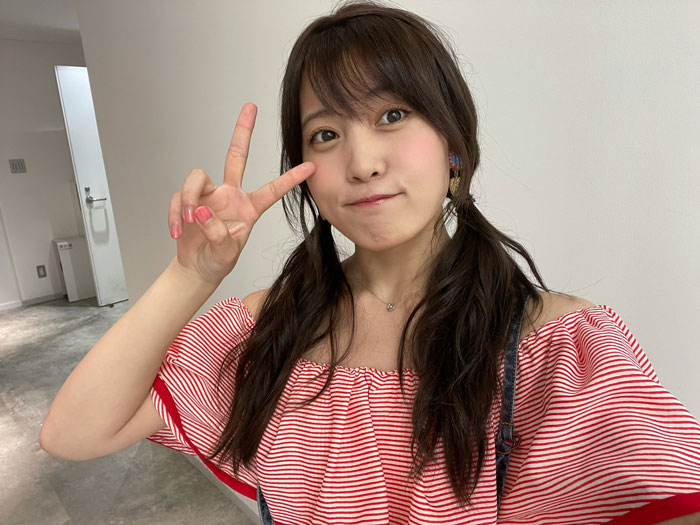 AKB48 岡部麟、ツインテールの自撮りに「可愛い!」 の声ぞくぞく