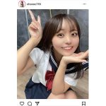 佐々木ちょこのセーラー服ショットが可愛すぎる!