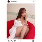 清水あいりの肌見せワンピースショット披露!