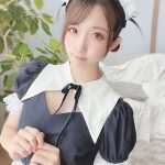 大河もも、メイド服越しに下着見せつけ「好きすぎます」