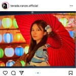 乃木坂46 寺田蘭世、縁日で魅せる浴衣ポートレートに歓喜の声!