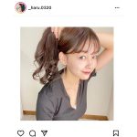 吉澤遥奈、照れながらイヤリングを披露する表情が可愛すぎる!
