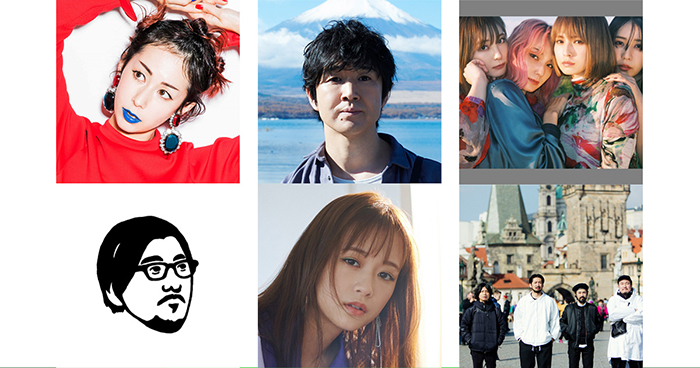 木村カエラ、藤巻亮太、SCANDAL、冨田ラボ、大原櫻子、SPECIAL OTHERS ACOUSTIC、描き下ろし楽曲独占オンエア