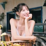 川津明日香、水着姿の満面の笑顔にキュン!