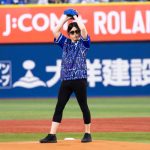 ROLAND、2度目の始球式の結果は?「ストライクゾーンに収まる器じゃない」