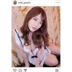 メイリ、エプロンの下が気になるセクシーショット