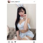 真島なおみ、可愛すぎるバニーガール風の下着ショットに歓喜の声