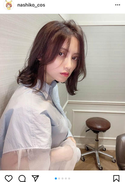 桃月なしこ、暗めのニューヘアカラーに御寺ゆき歓喜「イケメンすぎてやばいです先輩!」