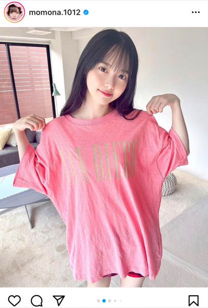 ラストアイドル 松本ももな、寝起き風のTシャツグラビアにキュン!!