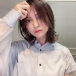 桃月なしこ、暗めのニューヘアカラーに御寺ゆき歓喜「イケメンすぎてやばいです先輩!」