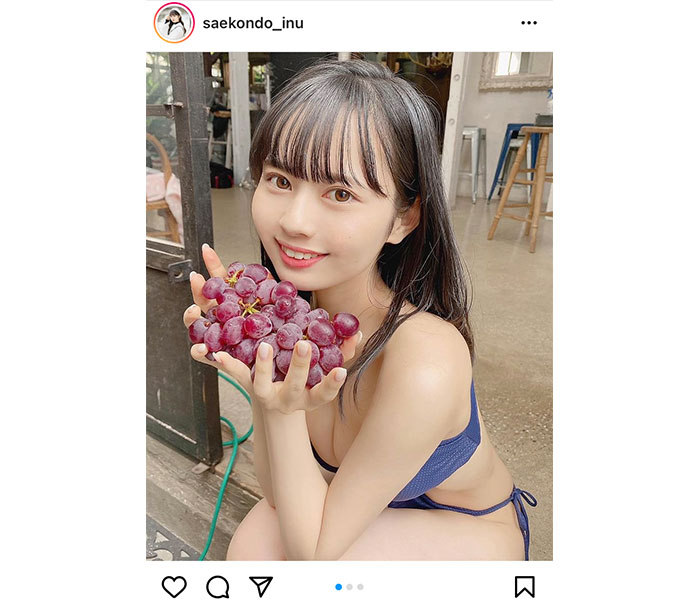 #ババババンビ 近藤沙瑛子、清楚すぎる天使の微笑みショット公開!