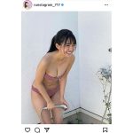 豊田ルナ、スマイルビキニショットで癒しをお届け