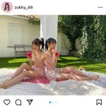 AKB48 山内瑞葵、まるで天使な小栗有以との2ショットに歓喜の声!