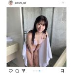 NMB48 上西怜、全方位に見惚れるヘルシー美ボディに釘付け