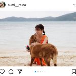 鷲見玲奈、写真集から透け感水着のオフショットに「ドキッとしました」
