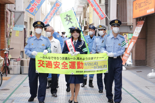 神戸大学・大仁田美咲さんが灘警察一日署長に！＜ミスユニバーシティ2020準グランプリ＞